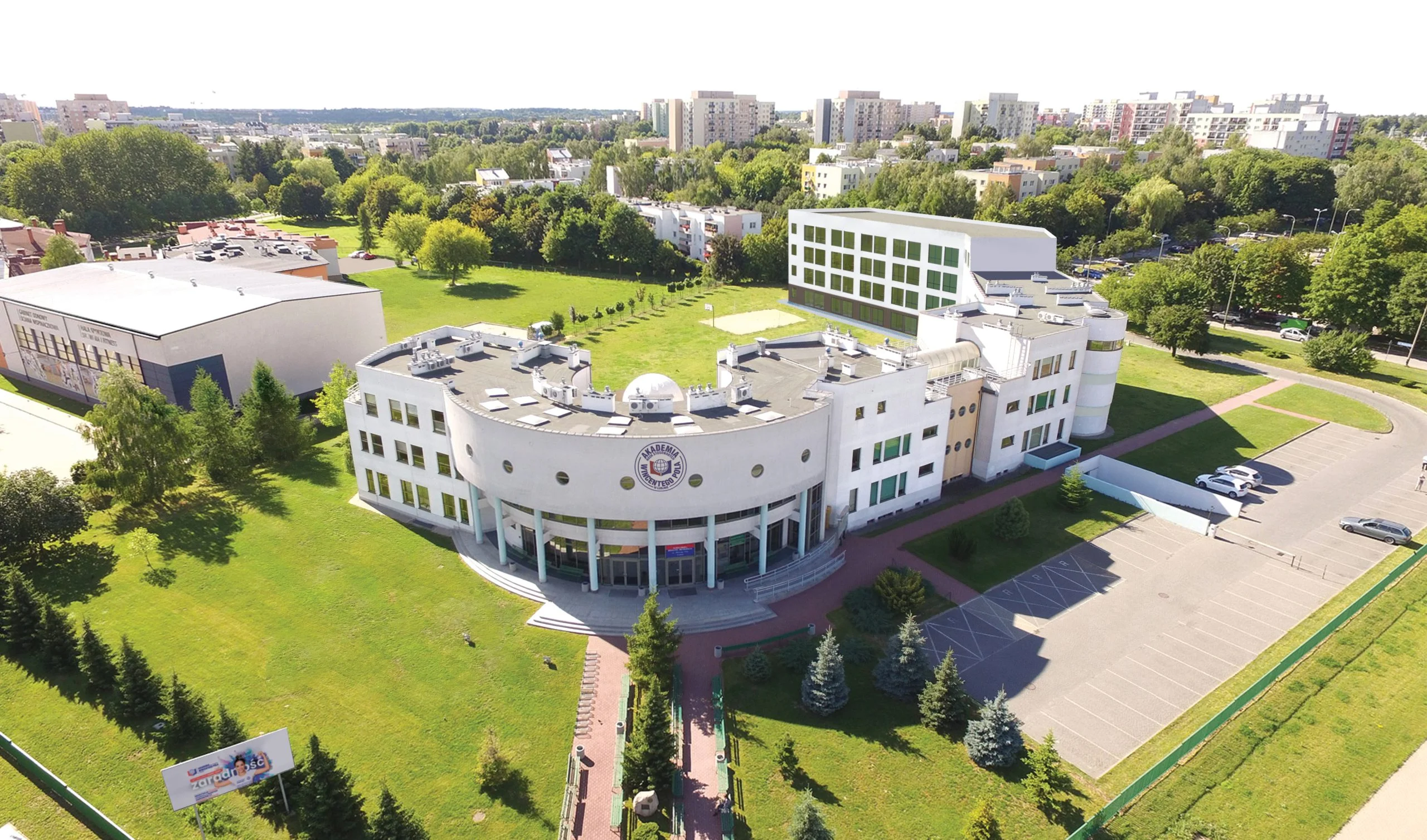 Vincentas Polas taikomųjų mokslų akademija Lubline baneris